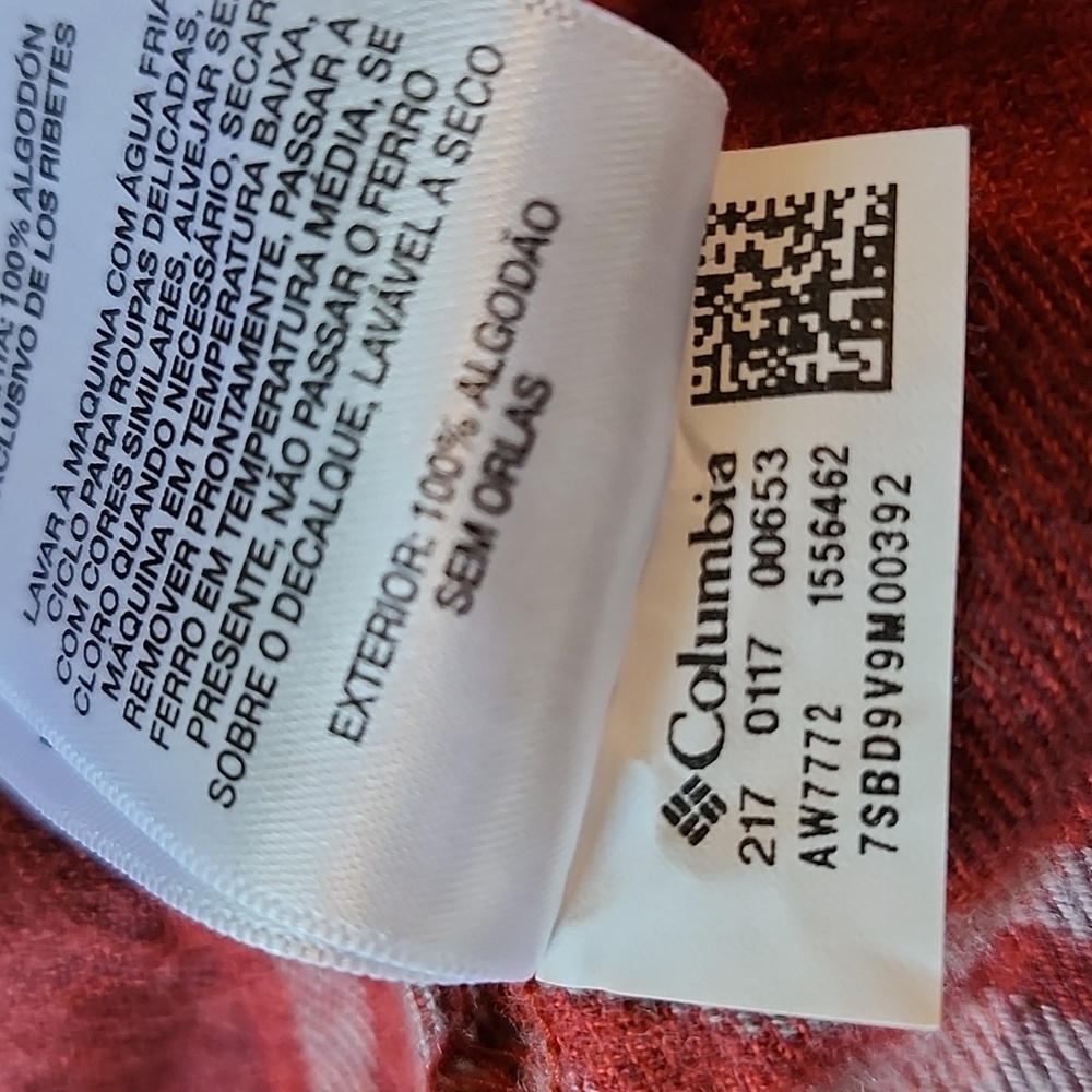 Columbia Plaid Flannel Shirt NEW - Picture 13 of 13